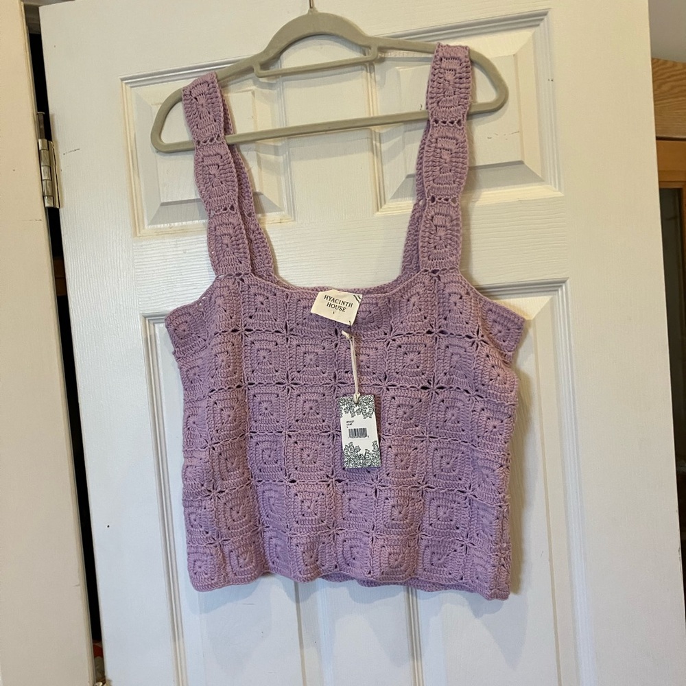 Hyacinth House | crochet top
